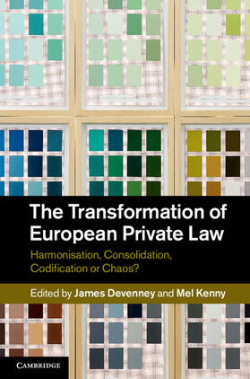 Devenney / Kenny |  The Transformation of European Private Law | Buch |  Sack Fachmedien