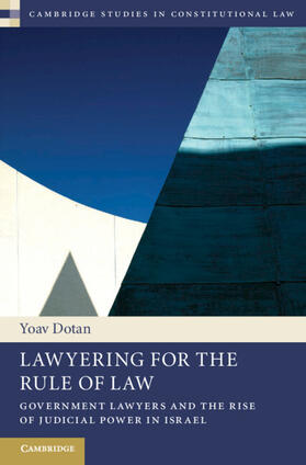 Dotan |  Lawyering for the Rule of Law | Buch |  Sack Fachmedien