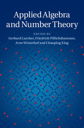 Larcher / Pillichshammer / Winterhof |  Applied Algebra and Number Theory | Buch |  Sack Fachmedien