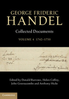 Hicks / Burrows / Coffey |  George Frideric Handel: Volume 4, 1742-1750 | Buch |  Sack Fachmedien