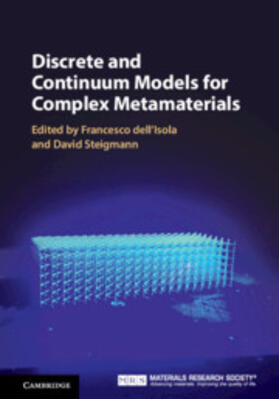 dell'Isola / Steigmann |  Discrete and Continuum Models for Complex Metamaterials | Buch |  Sack Fachmedien