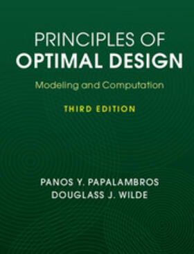 Papalambros / Wilde |  Principles of Optimal Design | Buch |  Sack Fachmedien