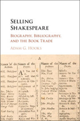 Hooks |  Selling Shakespeare | Buch |  Sack Fachmedien