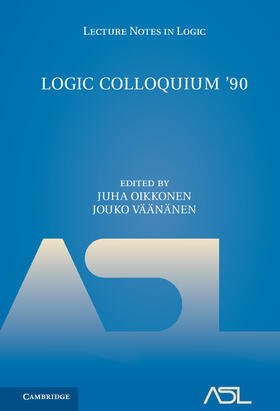 Oikkonen / Väänänen |  Logic Colloquium '90 | Buch |  Sack Fachmedien