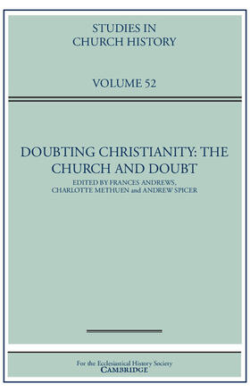 Andrews / Methuen / Spicer |  Doubting Christianity: The Church and Doubt | Buch |  Sack Fachmedien