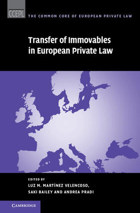 Martínez Velencoso / Bailey / Pradi |  Transfer of Immovables in European Private Law | Buch |  Sack Fachmedien