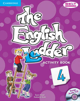 House / Scott |  The English Ladder Level 4 Activity Book with Songs Audio CD | Buch |  Sack Fachmedien