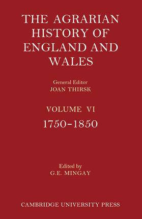 Mingay / Thirsk |  The Agrarian History of England and Wales 2 Part Paperback Set: Volume 6, 1750-1850 | Buch |  Sack Fachmedien