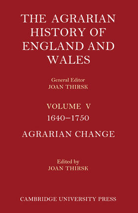 Thirsk |  The Agrarian History of England and Wales 2 Part Set: Volume 5, 1640-1750 | Buch |  Sack Fachmedien