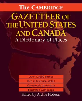 Hobson |  The Cambridge Gazetteer of the USA and Canada | Buch |  Sack Fachmedien