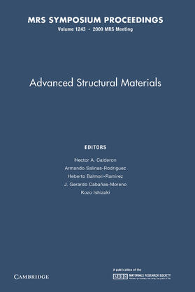 Balmori-Ramirez / Calderon / Salinas-Rodriguez |  Advanced Structural Materials | Buch |  Sack Fachmedien