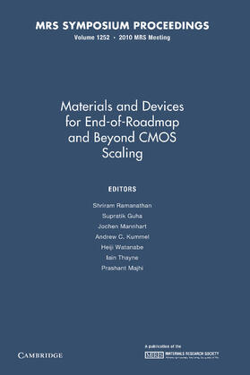 Guha / Ramanathan / Mannhart |  Materials and Devices for End-Of-Roadmap and Beyond CMOS Scaling | Buch |  Sack Fachmedien
