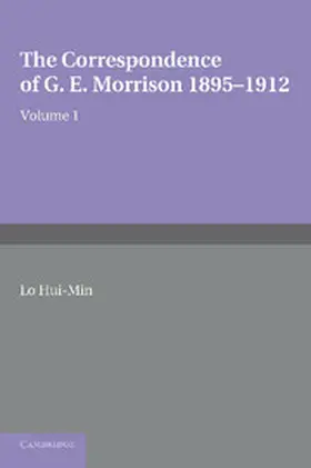 Lin |  The Correspondence of G. E. Morrison 1895 12 | Buch |  Sack Fachmedien