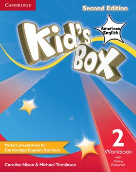 Nixon / Tomlinson |  Kid's Box American English Level 2 Workbook with Online Resources | Buch |  Sack Fachmedien