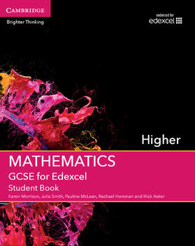 Smith / Morrison / Asker |  GCSE Mathematics for Edexcel Higher Student Book | Buch |  Sack Fachmedien