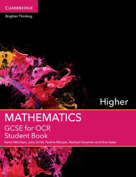 Smith / Morrison / Asker |  GCSE Mathematics for OCR Higher Student Book | Buch |  Sack Fachmedien