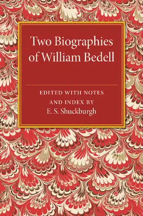 Shuckburgh |  Two Biographies of William Bedell | Buch |  Sack Fachmedien