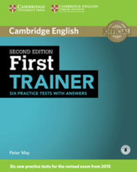 May |  First Trainer Six Practice Tests with Answers with Audio | Buch |  Sack Fachmedien