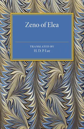 Lee |  Zeno of Elea | Buch |  Sack Fachmedien