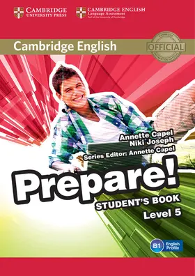 Capel / Joseph |  Cambridge English Prepare! Level 5 Student's Book | Buch |  Sack Fachmedien