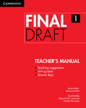 Lambert / Bohlke / Brinks Lockwood |  Final Draft Level Teacher's Manual | Buch |  Sack Fachmedien
