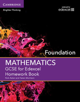 Asker / Morrison |  GCSE Mathematics for Edexcel Foundation Homework Book | Buch |  Sack Fachmedien