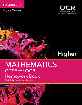 Morrison / Asker |  GCSE Mathematics for OCR Higher Homework Book | Buch |  Sack Fachmedien