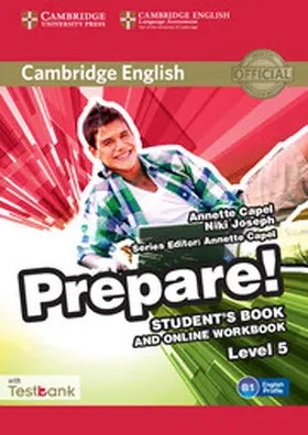 Capel / Joseph |  Cambridge English Prepare! Level 5 Student's Book and Online Workbook with Testbank | Medienkombination |  Sack Fachmedien