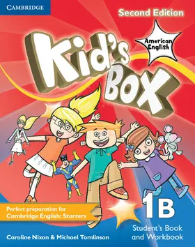 Nixon / Tomlinson |  Kid's Box American English Level 1b Student's Book and Workbook Combo Split Combo Edition [With CDROM] | Buch |  Sack Fachmedien