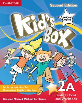 Nixon / Tomlinson |  Kid's Box American English Level 2a Student's Book and Workbook Combo Split Combo Edition [With CDROM] | Buch |  Sack Fachmedien