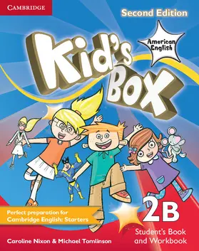 Nixon / Tomlinson |  Kid's Box American English Level 2b Student's Book and Workbook Combo Split Combo Edition [With CDROM] | Buch |  Sack Fachmedien