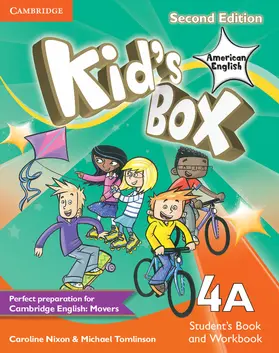 Nixon / Tomlinson |  Kid's Box American English Level 4a Student's Book and Workbook Combo Split Combo Edition [With CDROM] | Buch |  Sack Fachmedien