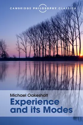 Oakeshott |  Experience and its Modes | Buch |  Sack Fachmedien