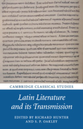 Hunter / Oakley |  Latin Literature and its Transmission | Buch |  Sack Fachmedien