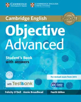 O'Dell / Broadhead | Objective Advanced Student's Book with Answers with CD-ROM with Testbank | Medienkombination | 978-1-107-54235-8 | sack.de