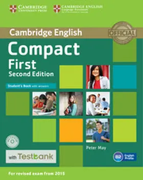 May |  Compact First Student's Book with Answers with CD-ROM with Testbank | Buch |  Sack Fachmedien