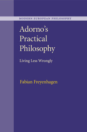 Freyenhagen |  Adorno's Practical Philosophy | Buch |  Sack Fachmedien