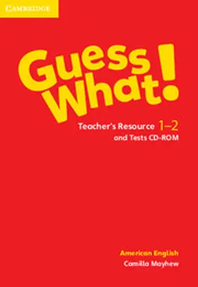 Mayhew |  Guess What! American English Levels 1-2 Teacher's Resource and Tests CD-ROM | Buch |  Sack Fachmedien