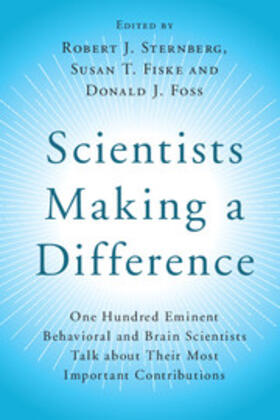 Fiske / Sternberg / Foss |  Scientists Making a Difference | Buch |  Sack Fachmedien