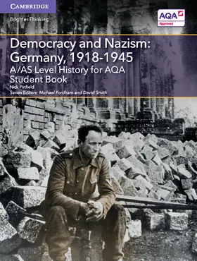 Pinfield / Fordham / Smith |  A/AS Level History for AQA Democracy and Nazism | Buch |  Sack Fachmedien