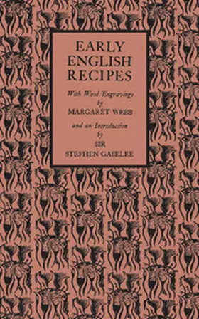 Webb |  Early English Recipes | Buch |  Sack Fachmedien