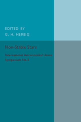 Herbig |  Non-Stable Stars | Buch |  Sack Fachmedien