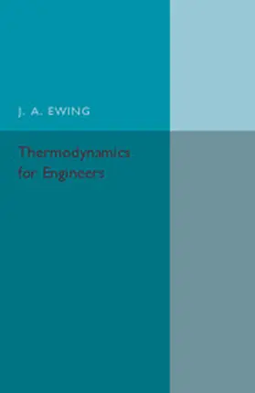 Ewing |  Thermodynamics for Engineers | Buch |  Sack Fachmedien