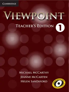 McCarthy / McCarten / Sandiford |  Viewpoint Level 1 Teacher's Edition with Assessment Audio CD/CD-ROM | Buch |  Sack Fachmedien