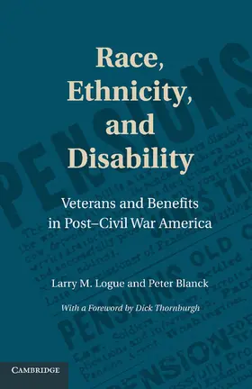 Logue / Blanck |  Race, Ethnicity, and Disability | Buch |  Sack Fachmedien