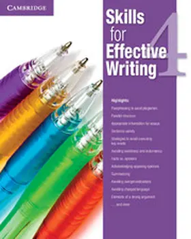  Skills for Effective Writing Level 4 Student's Book | Buch |  Sack Fachmedien