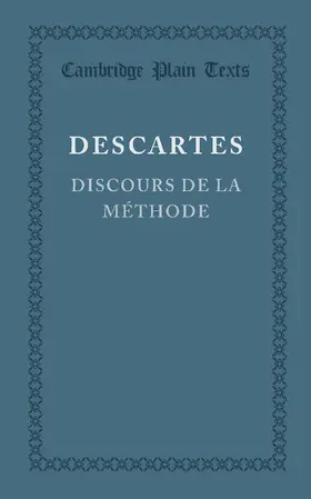 Descartes |  Discours de la Methode | Buch |  Sack Fachmedien