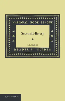 Mackie |  Scottish History | Buch |  Sack Fachmedien