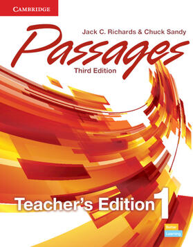 Richards / Sandy |  Passages Level 1 Teacher's Edition with Assessment Audio CD/CD-ROM [With Audio CD/CDROM] | Buch |  Sack Fachmedien