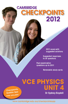Boydell |  Cambridge Checkpoints VCE Physics Unit 4 2012 | Buch |  Sack Fachmedien